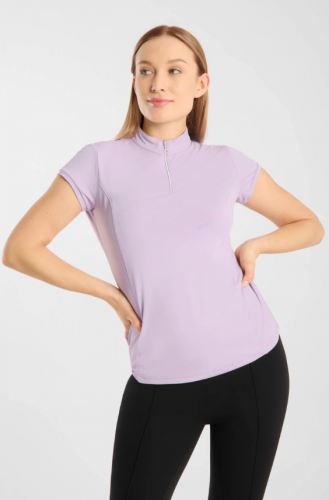 Koszulka treningowa MINA - Horze - lavender