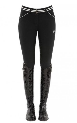 Bryczesy damskie FIONA Full Grip - Spooks - black