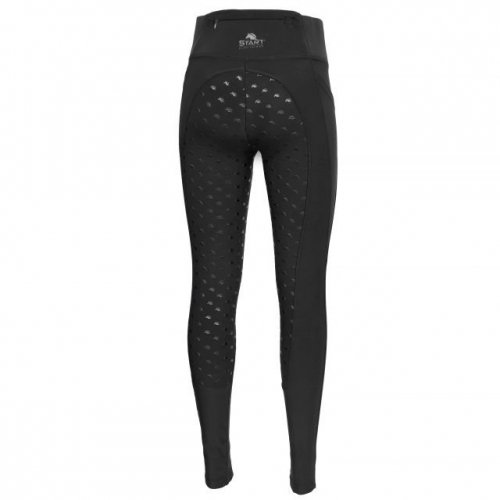 Legginsy jeździeckie damskie Knowsley Full Grip - START