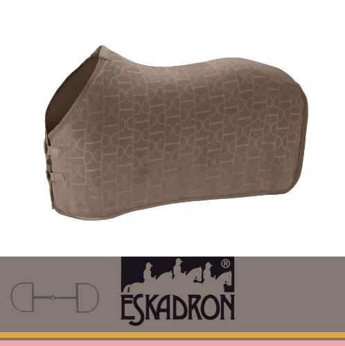 Derka polarowa FLEECE STAMP BIT Platinum 2025 - Eskadron - smoky taupe