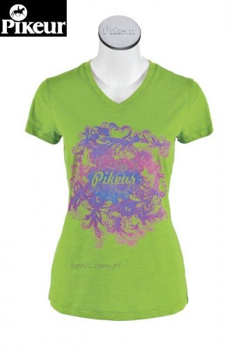 Koszulka VICTORIA damska - Pikeur - lemon green