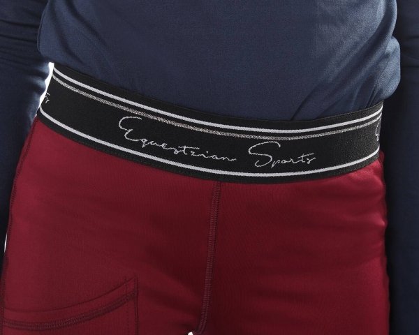 Legginsy jeździeckie młodzieżowe EDEN - QHP