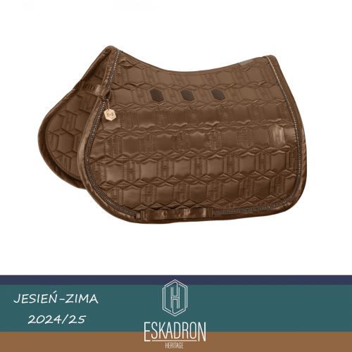 Potnik SATIN CRYSTAL Heritage AW 24/25 - Eskadron - almond