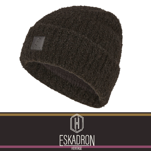 Czapka zimowa BOCLE HAT Heritage AW 25/26  - Eskadron - black truffle