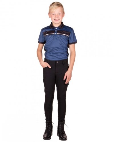 Bryczesy młodzieżowe SWEN JUNIOR Leg Grip SS23 - QHP