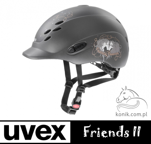 Kask ONYX FRIENDS II - Uvex - anthracite