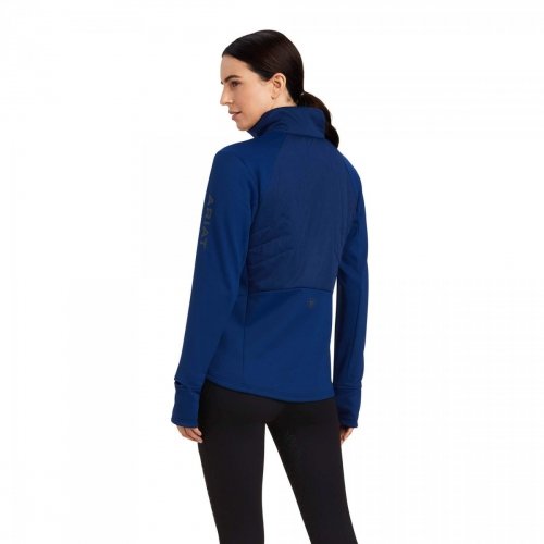 Bluza VENTURE 1/2 ZIP damska - Ariat - estate blue