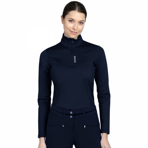 Bluzka termoaktywna damska MAIRAH THERMO SHIRT - Spooks - navy
