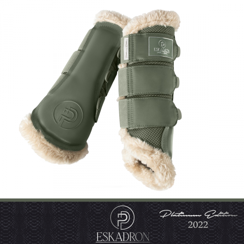 Ochraniacze MESH FAUXFUR Platinum 2022 - Eskadron - ashgreen