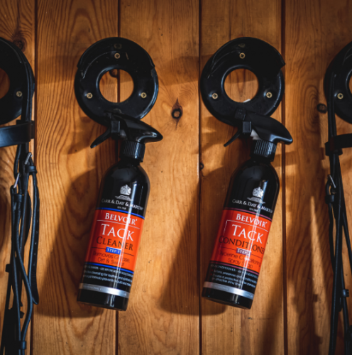 ZESTAW Tack Cleaner Step1 500ml + Tack Conditioner Step2 500ml BELVOIR® Leather Care Duo - Carr&amp;Day&amp;Martin