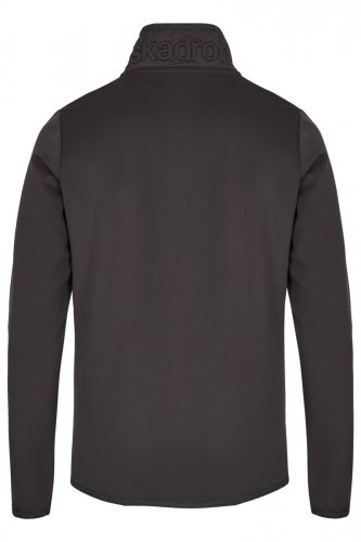 Bluza męska NICK ZIP-SHIRT MALE REFLEXX SS 23 - Eskadron - deepgrey