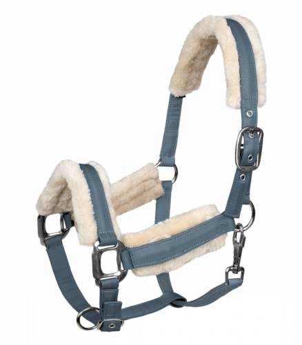 Kantar z futerkiem PEGASUS - Waldhausen - chalkblue