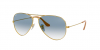 OKULARY RAY-BAN® AVIATOR LARGE METAL RB 3025 001/3F 55 ROZMIAR S