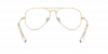 OKULARY KOREKCYJNE RAY-BAN® AVIATOR RX 6489 3086 55 ROZMIAR M