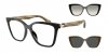 OKULARY KOREKCYJNE EMPORIO ARMANI EA 4254U 62671W 52 ROZMIAR M + NAKŁADKA