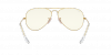 OKULARY FOTOCHROMOWE RAY-BAN® AVIATOR LARGE METAL RB 3025 001/5F 55 ROZMIAR S