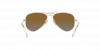 OKULARY DZIECIĘCE RAY-BAN® JUNIOR AVIATOR RJ 9506S 223/T5 52 Z POLARYZACJĄ