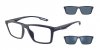 OKULARY KOREKCYJNE EMPORIO ARMANI EA 4189U 57591W 55 ROZMIAR M + NAKŁADKI