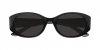 OKULARY BALENCIAGA BB 0369SK 001 55 ROZMIAR M