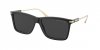 OKULARY PRADA EYEWEAR PR 01ZS 1BO08G 58 ROZMIAR L Z POLARYZACJĄ