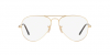 OKULARY KOREKCYJNE RAY-BAN® AVIATOR RX 6489 2500 55 ROZMIAR M