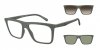 OKULARY KOREKCYJNE EMPORIO ARMANI EA 4258 63121W 54 ROZMIAR M + NAKŁADKA