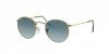OKULARY RAY-BAN® ROUND METAL RB 3447 001/3M 53 ROZMIAR M