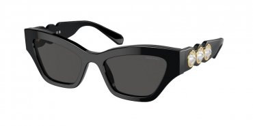OKULARY SWAROVSKI SK 6021 100187 53 ROZMIAR M