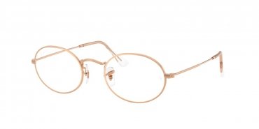 OKULARY KOREKCYJNE RAY-BAN® OVAL RX 3547V 3094 48 ROZMIAR S