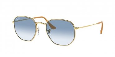 OKULARY RAY-BAN® HEXAGONAL RB 3548 001/3F 54 ROZMIAR M