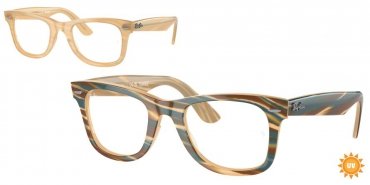 OKULARY KOREKCYJNE RAY-BAN® WAYFARER EASE RX 4340V 8383 50 ROZMIAR M