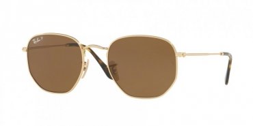 OKULARY RAY-BAN® HEXAGONAL RB 3548N 001/57 54 ROZMIAR L Z POLARYZACJĄ