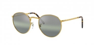 OKULARY RAY-BAN® NEW ROUND RB 3637 9196G4 50 ROZMIAR M Z POLARYZACJĄ