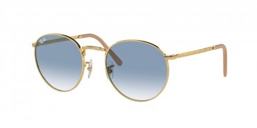 OKULARY RAY-BAN® NEW ROUND RB 3637 001/3F 50 ROZMIAR M