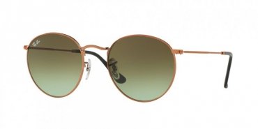 OKULARY RAY-BAN® ROUND METAL RB 3447 9002A6 47 ROZMIAR S