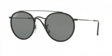 OKULARY RAY-BAN® ROUND RB 3647N 002/58 51 ROZMIAR M Z POLARYZACJĄ