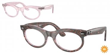 OKULARY KOREKCYJNE RAY-BAN® WAYFARER OVAL RX 2242V 8292 50 ROZMIAR M