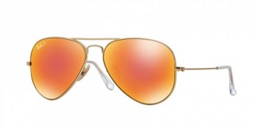 OKULARY RAY-BAN® AVIATOR LARGE METAL RB 3025 112/4D 58 ROZMIAR M Z POLARYZACJĄ