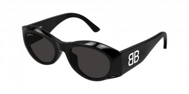 OKULARY BALENCIAGA BB 0396SK 001 55 ROZMIAR M