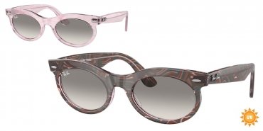 OKULARY RAY-BAN® WAYFARER OVAL RB 2242 138432 53 ROZMIAR M