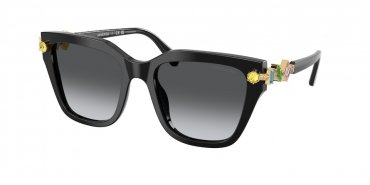 OKULARY FOTOCHROMOWE SWAROVSKI SK 6041 1001T3 53 ROZMIAR M Z POLARYZACJĄ