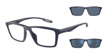 OKULARY KOREKCYJNE EMPORIO ARMANI EA 4189U 57591W 55 ROZMIAR M + NAKŁADKI