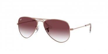 OKULARY DZIECIĘCE RAY-BAN® JUNIOR AVIATOR RJ 9506S 291/8H 50
