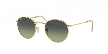 OKULARY RAY-BAN® ROUND METAL RB 3447 001/BH 53 ROZMIAR M