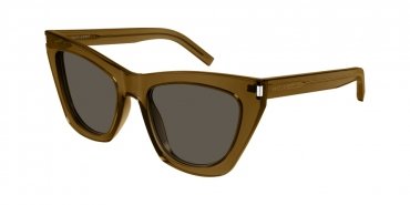 OKULARY SAINT LAURENT SL 214 KATE 034 55 ROZMIAR M