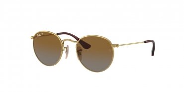 OKULARY DZIECIĘCE RAY-BAN® JUNIOR ROUND RJ 9547S 223/T5 44 Z POLARYZACJĄ