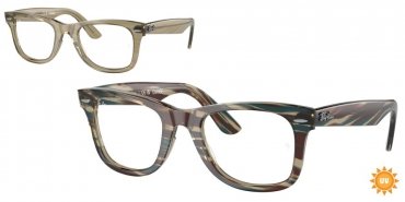 OKULARY KOREKCYJNE RAY-BAN® WAYFARER EASE RX 4340V 8381 50 ROZMIAR M
