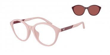 OKULARY KOREKCYJNE DZIECIĘCE EMPORIO ARMANI JUNIOR EK 4005U 62751W 48 + NAKŁADKA