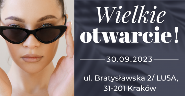 Otwieramy! Nowy salon optyczny Aurum Optics w Krakowie
