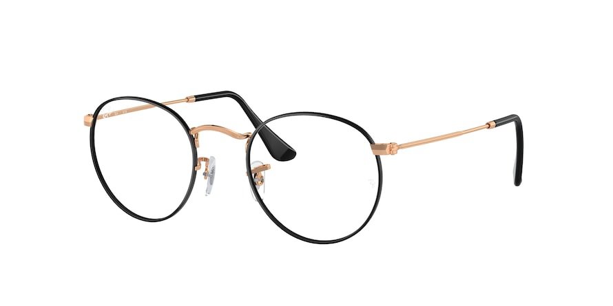 OKULARY KOREKCYJNE RAY-BAN® ROUND METAL RX 3447V 3173 47 ROZMIAR S